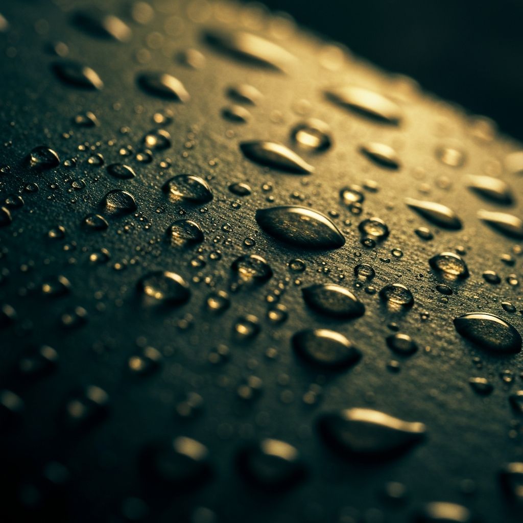 Abstrakte Darstellung natürlicher Texturen als Symbol für Hautpflegewissenschaft